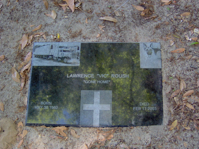 Headstone for Roush, Lawrence 